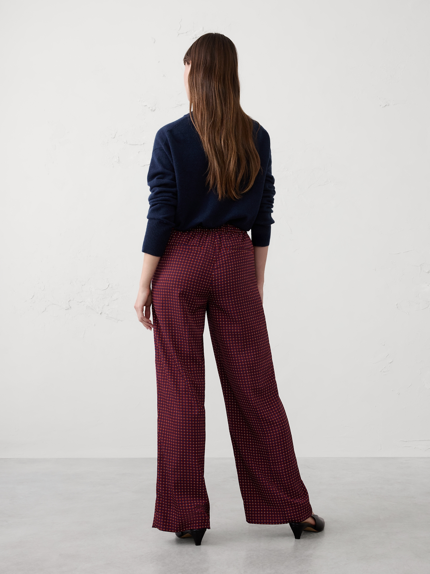 Image number 2 showing, Hayden Wide-Leg Satin Pant