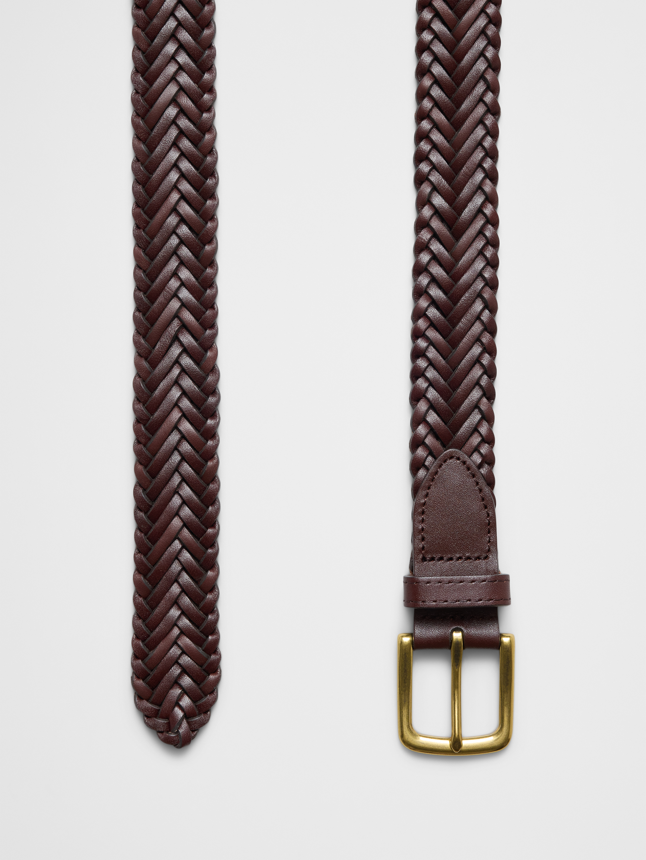 Braided Leather Belt | Banana Republic Factory