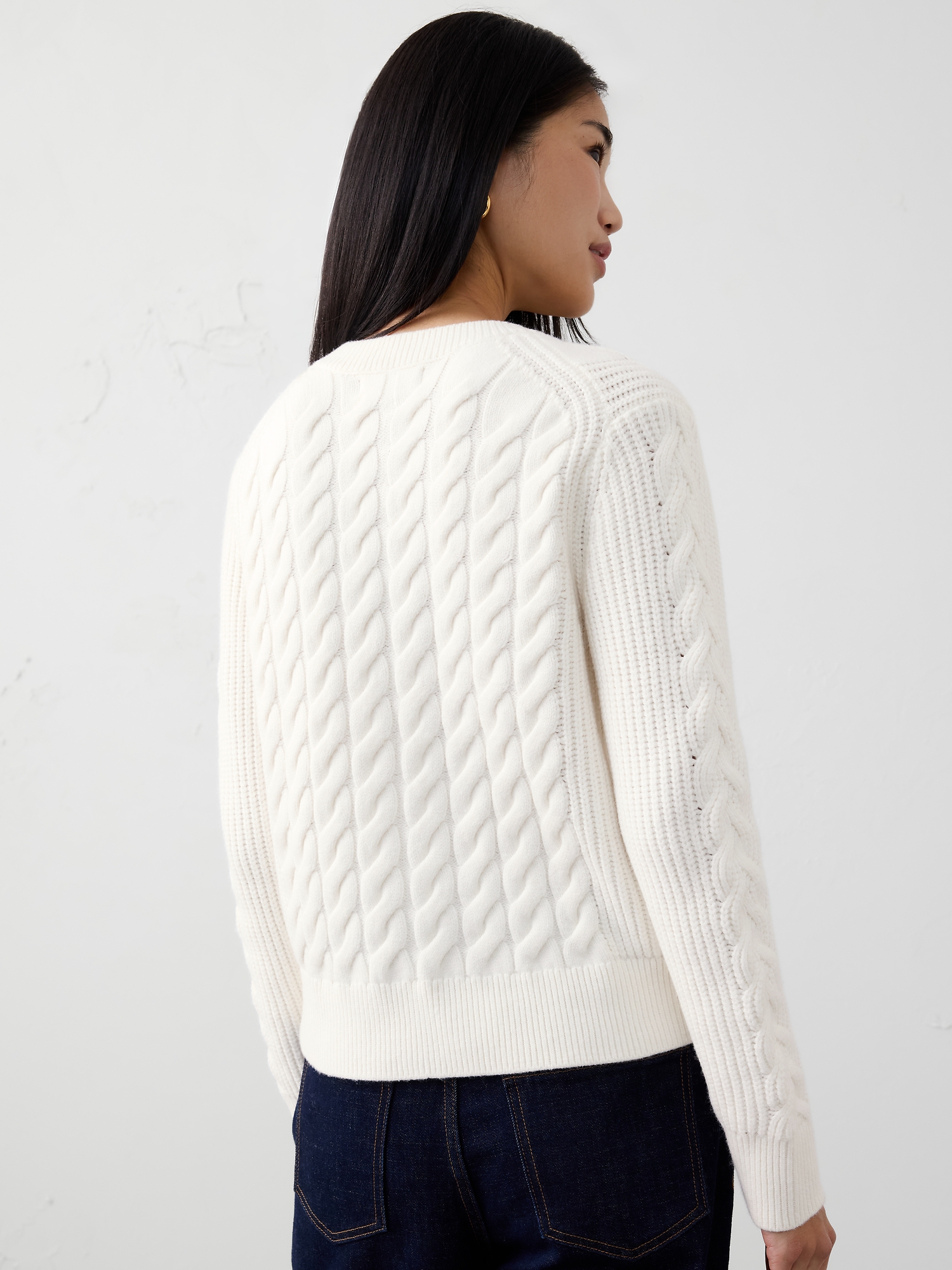 Image number 4 showing, Cable Pullover Sweater