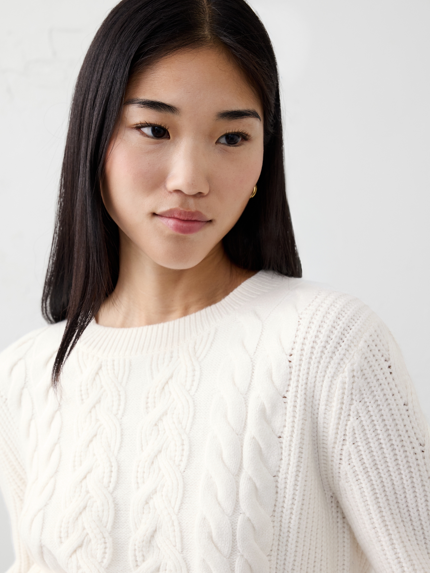 Image number 5 showing, Cable Pullover Sweater