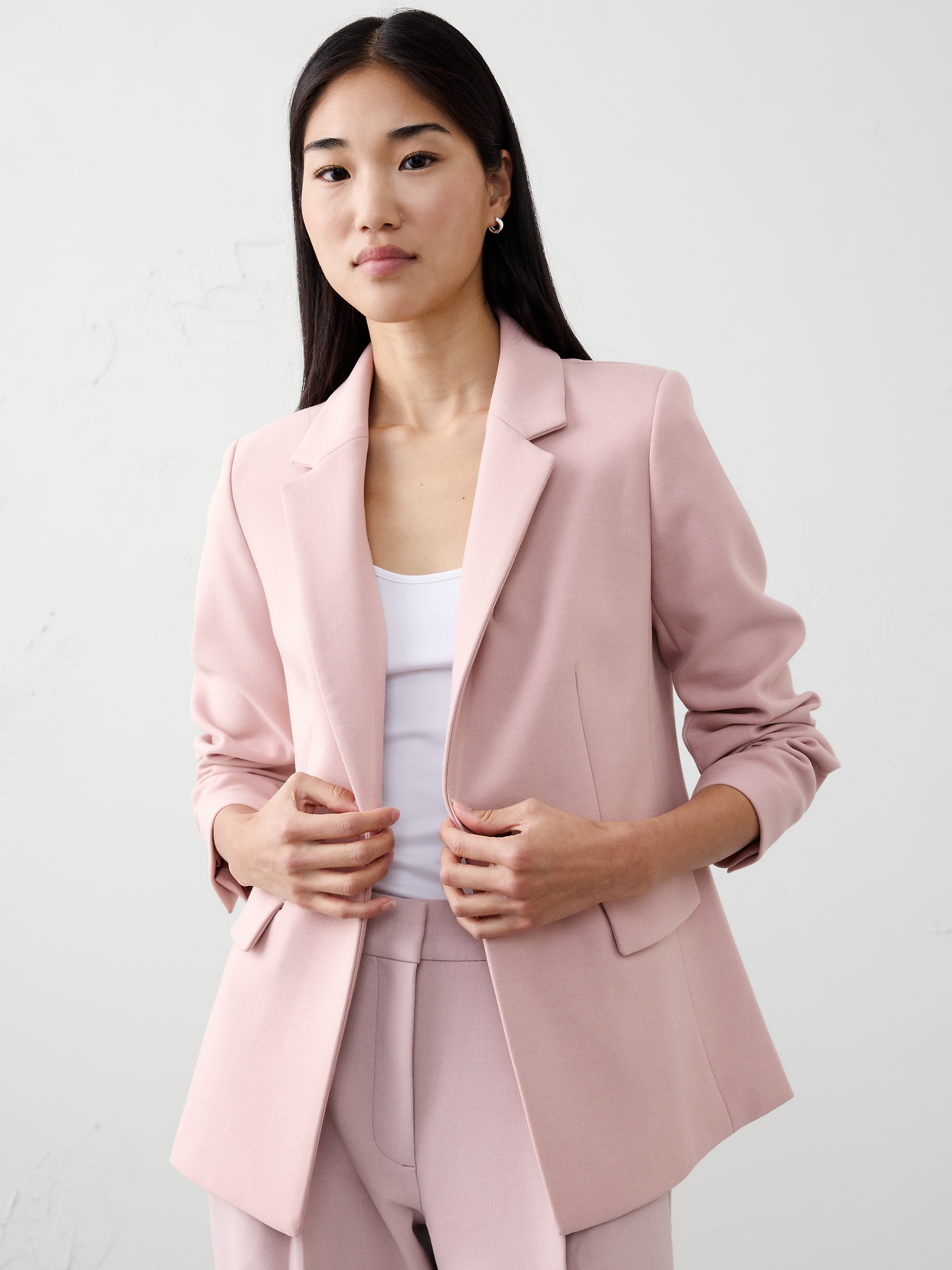 Image number 1 showing, Double Weave Blazer