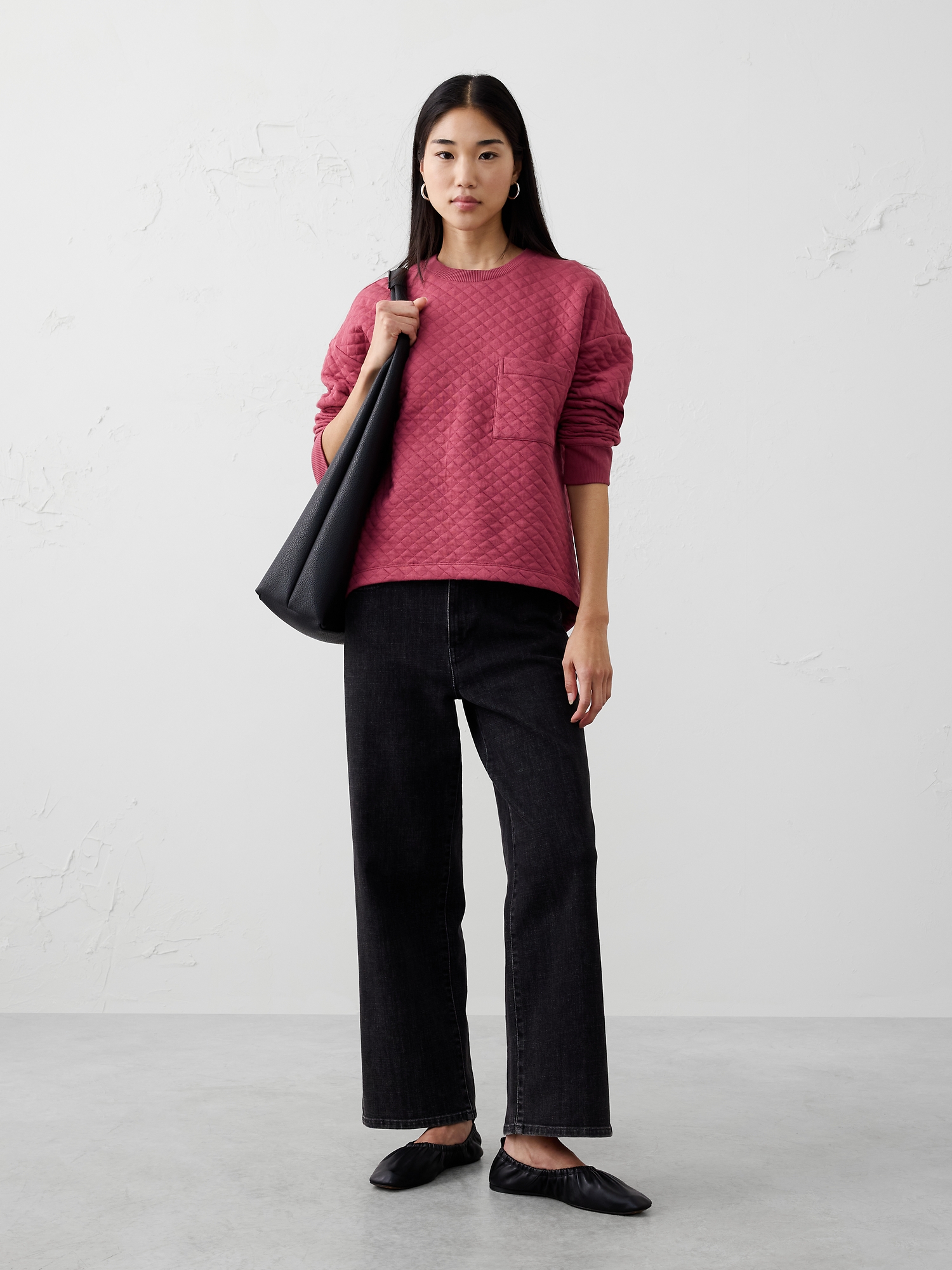 Image number 3 showing, Quilted Sweatshirt