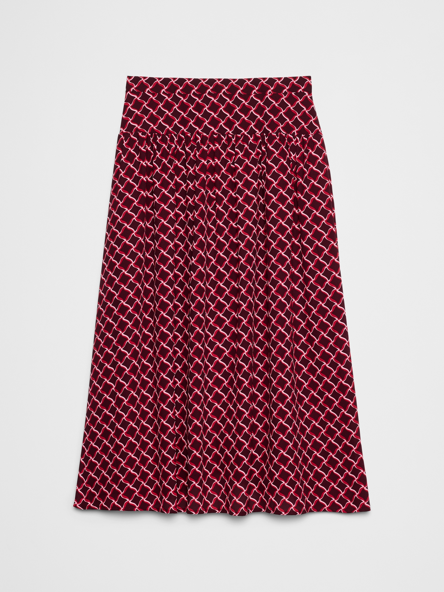 Image number 4 showing, Dropped-Waist Midi Skirt