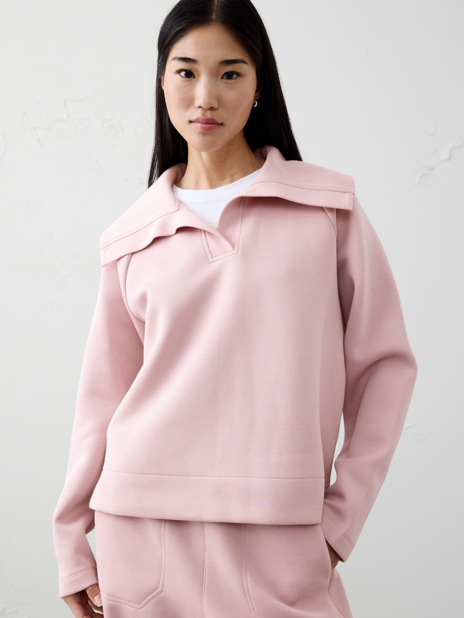 Image number 1 showing, Scuba Collared Sweatshirt