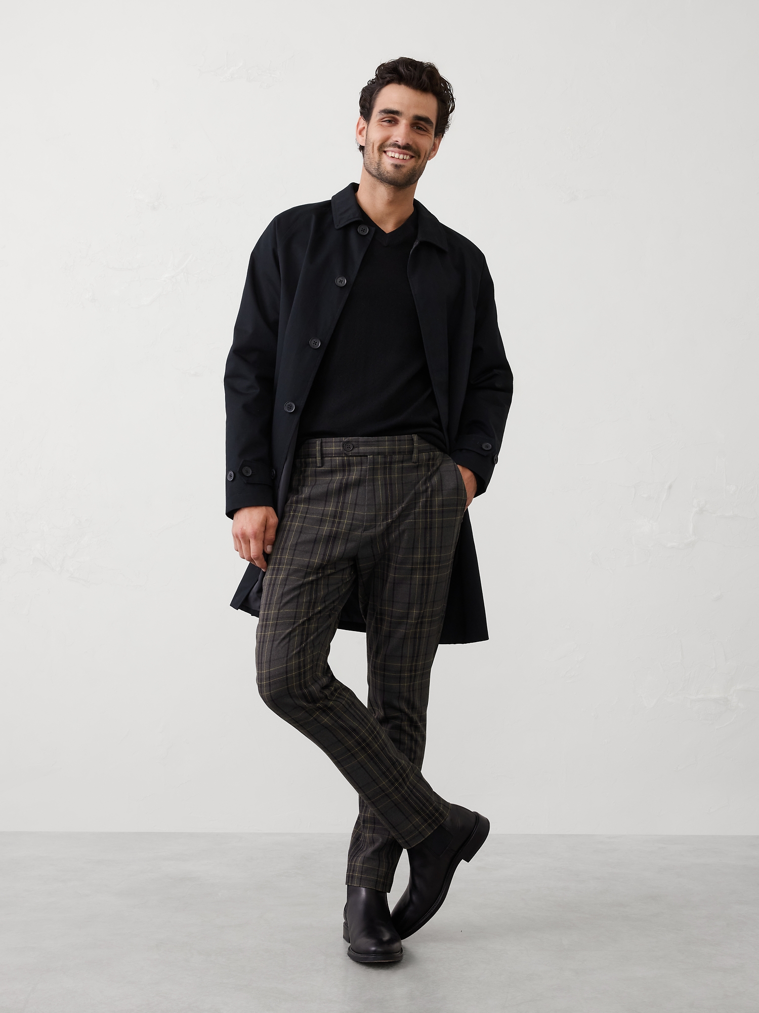 Pantalon étroit fuselé - Assortiment Brun