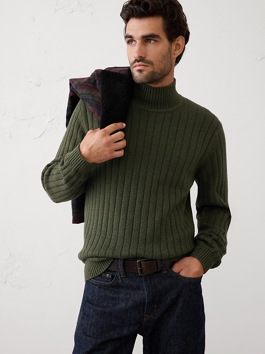 Cozy Turtleneck Sweater | Banana Republic Factory