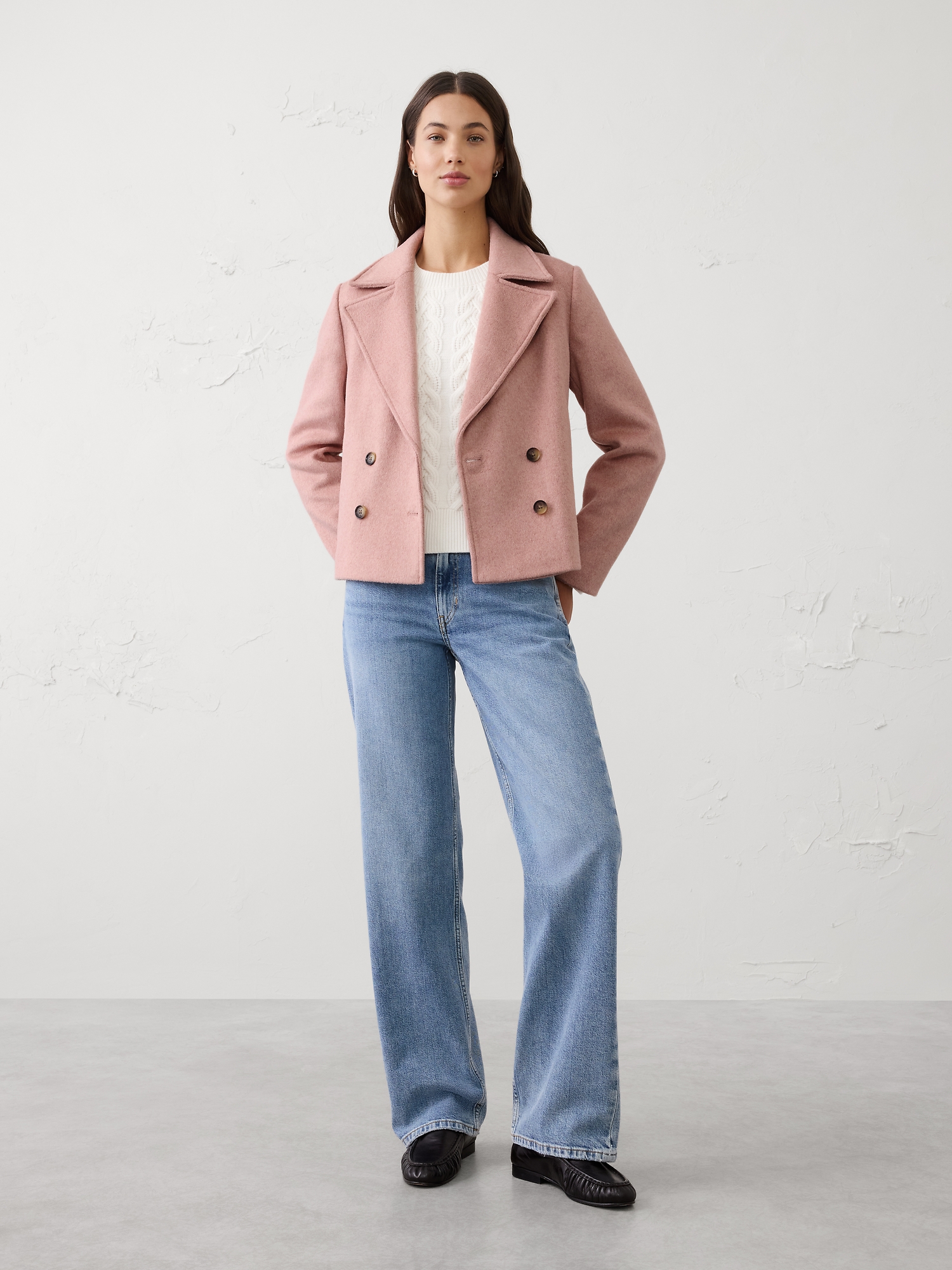 Image number 1 showing, Short Peacoat