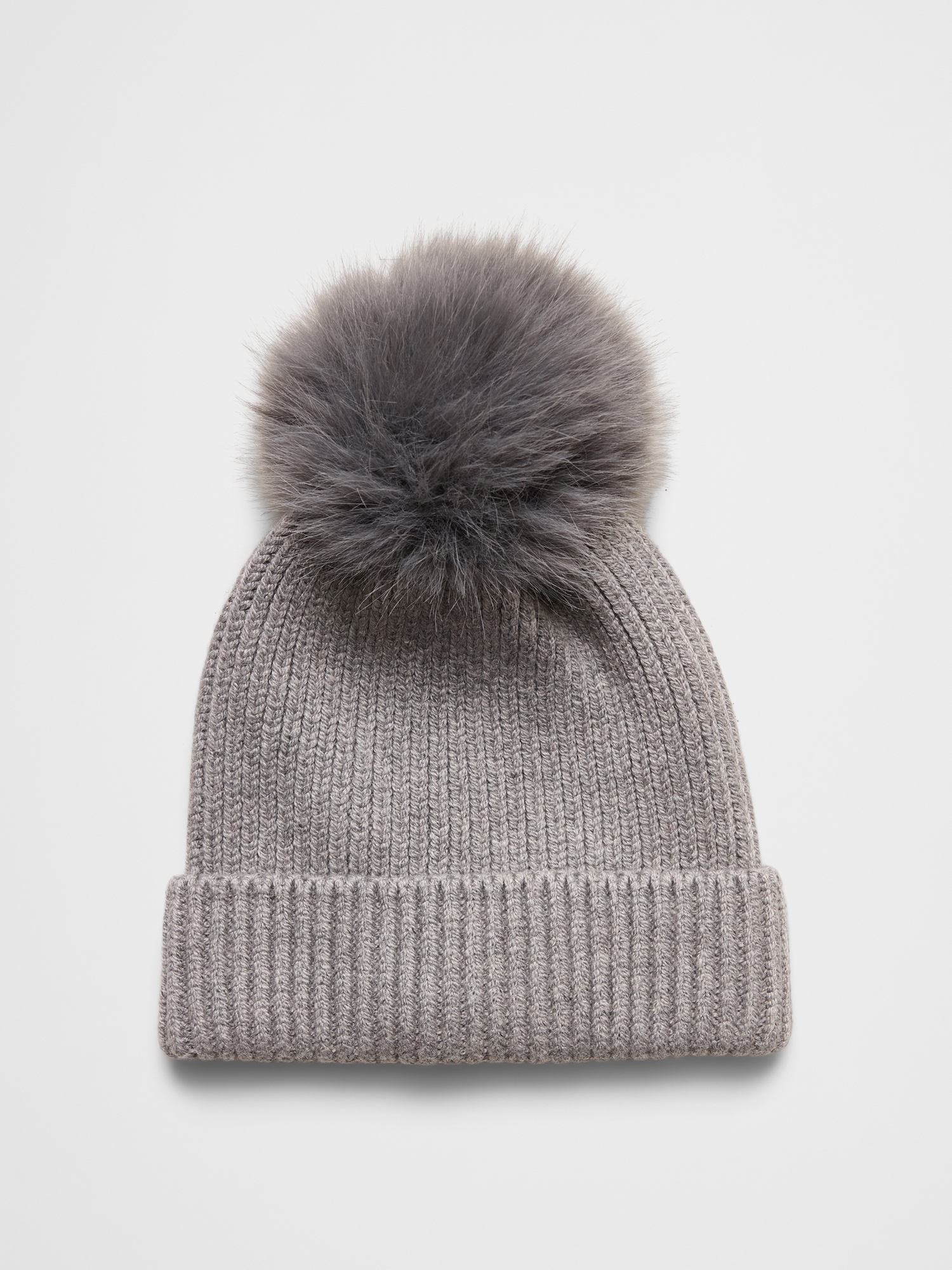Image number 1 showing, Ribbed Pom Beanie