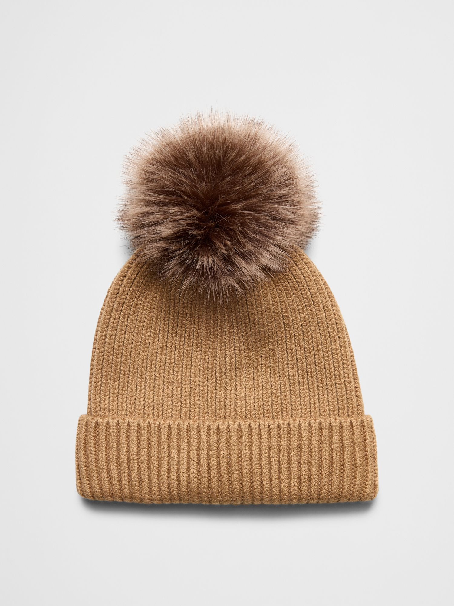 Image number 1 showing, Ribbed Pom Beanie