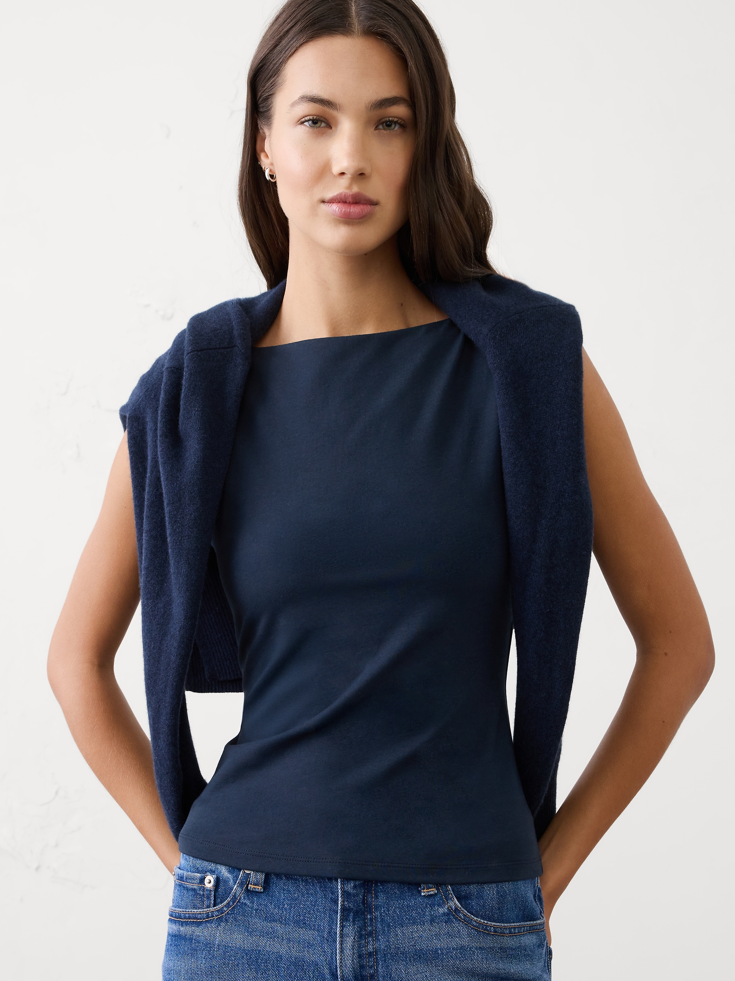 Image number 1 showing, Soft Stretch Top