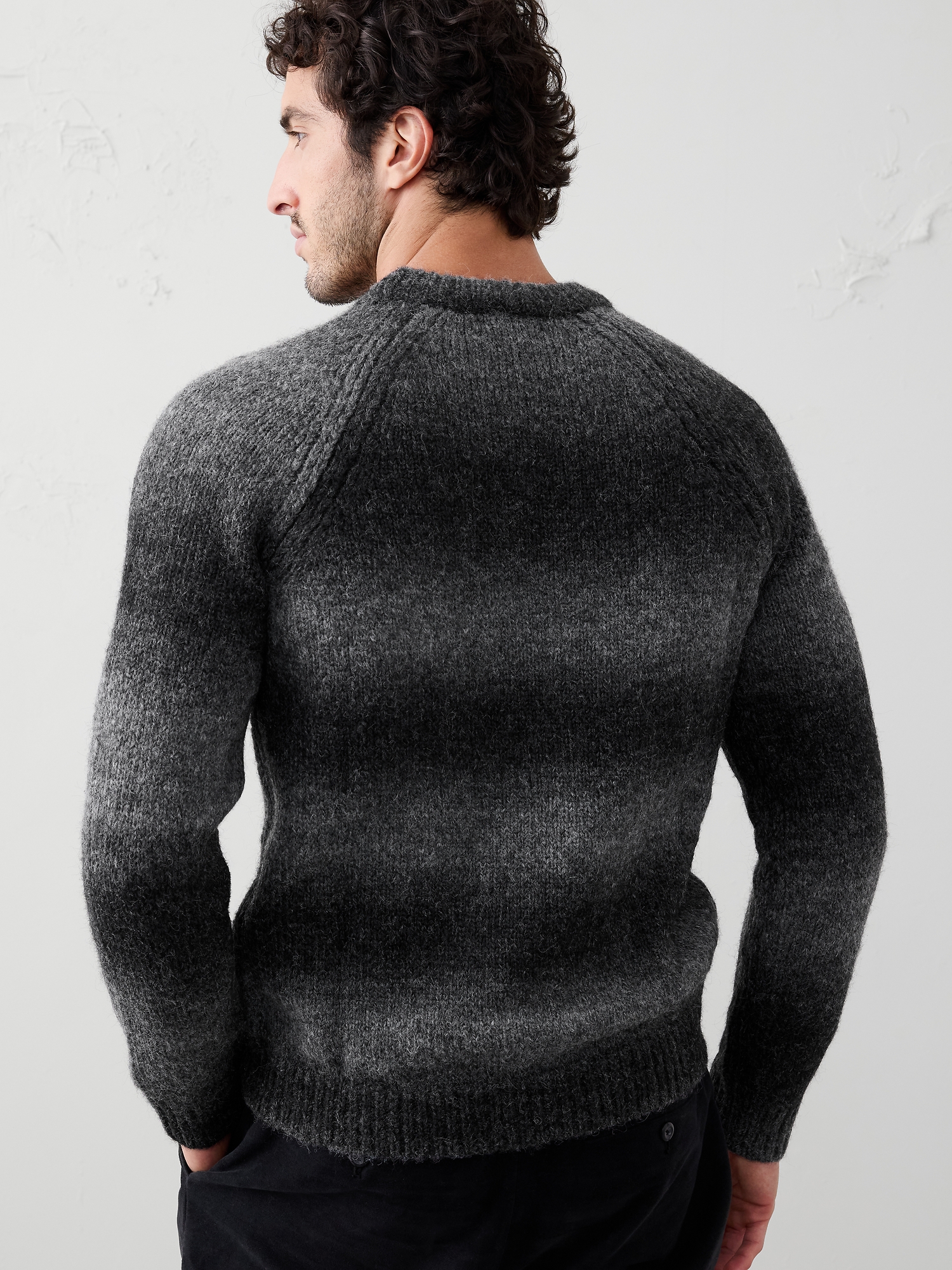 Image number 2 showing, Fuzzy Ombre Sweater