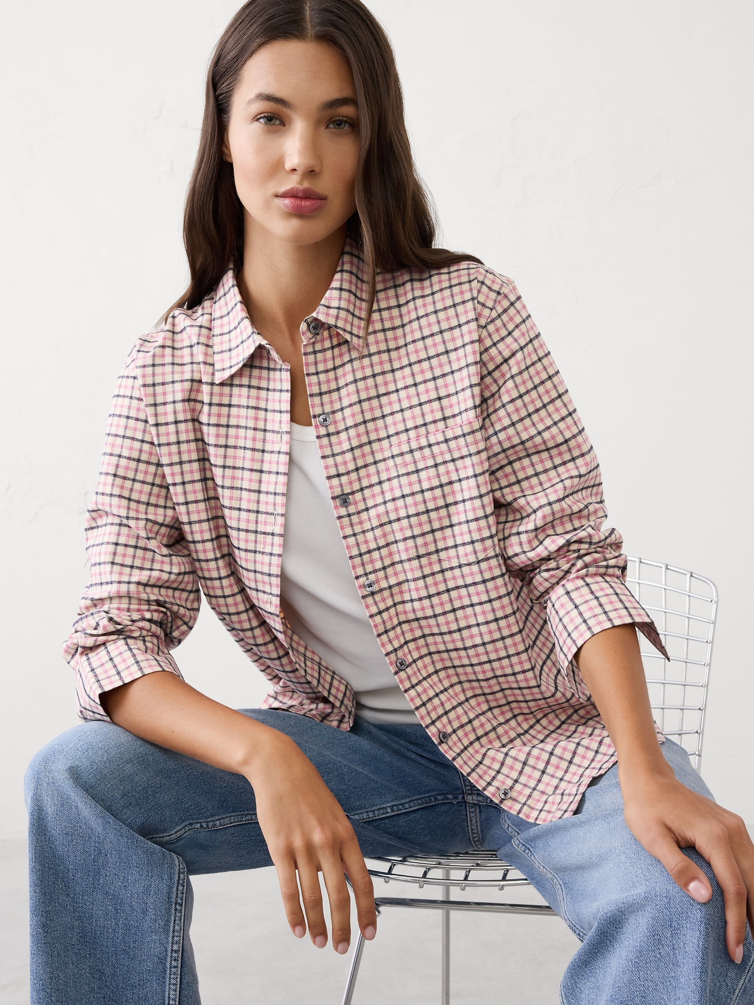 Image number 1 showing, Classic Flannel Shirt