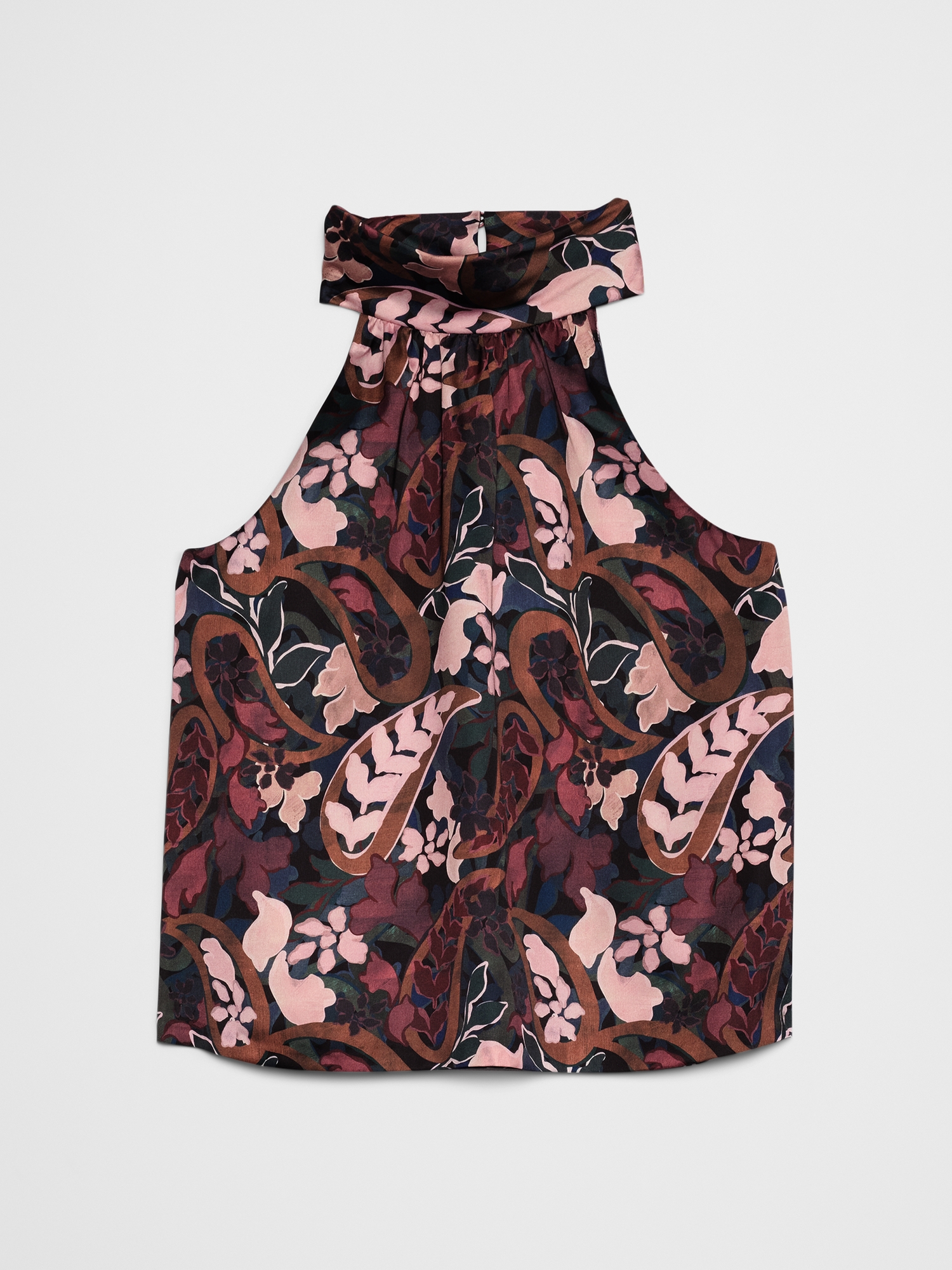 Image number 4 showing, Halter Mock-Neck Top