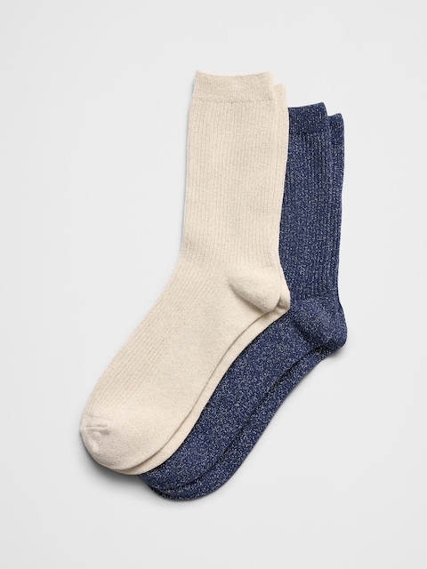 CHAUSSETTES EN LUREX (PAQUET DE 2)