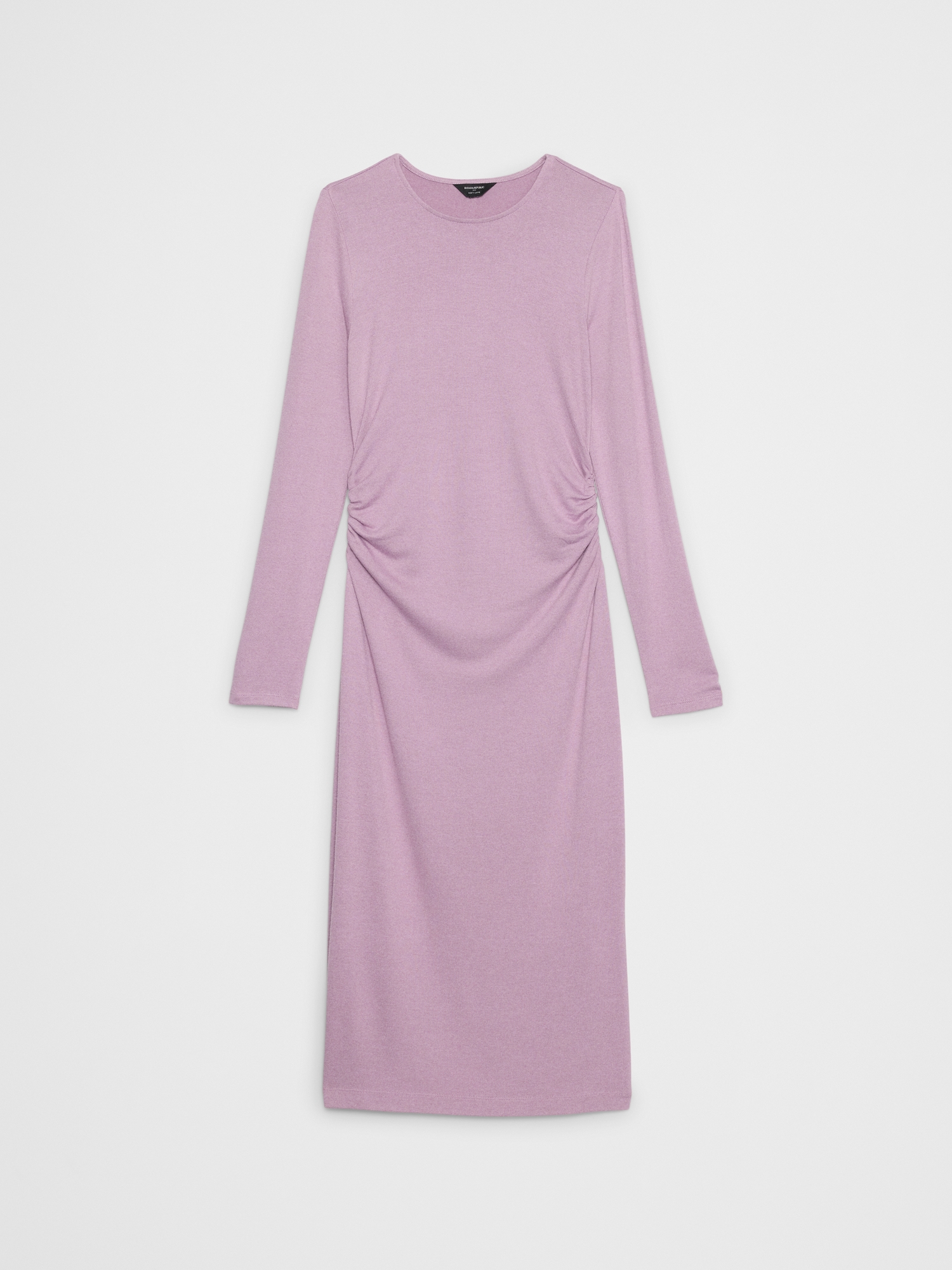 Image number 4 showing, Soft Luxe Shirred-Side Midi Dress