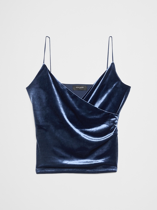 Velvet Wrap Camisole | Banana Republic Factory