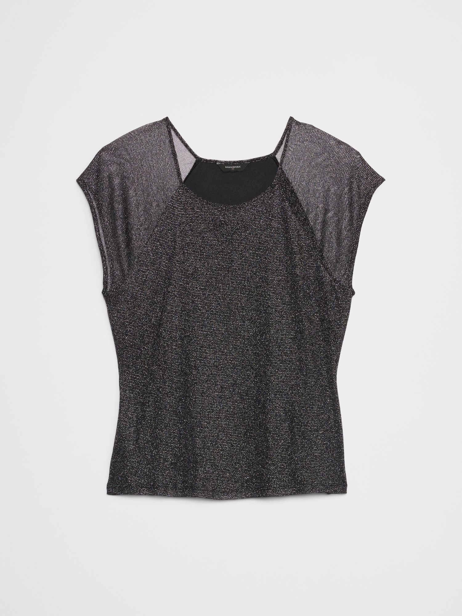 Image number 4 showing, Lurex Mesh Top