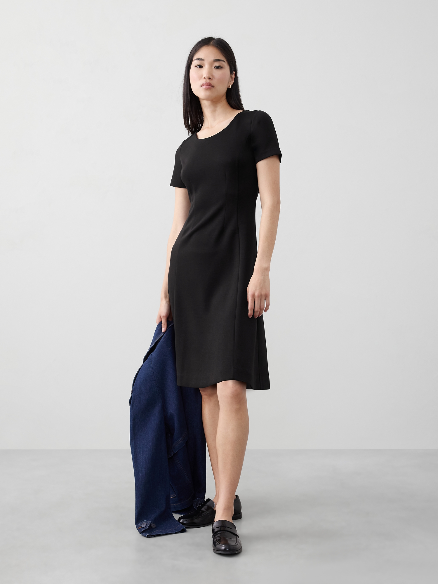 Image number 1 showing, Soft Touch Knee-Length Dress