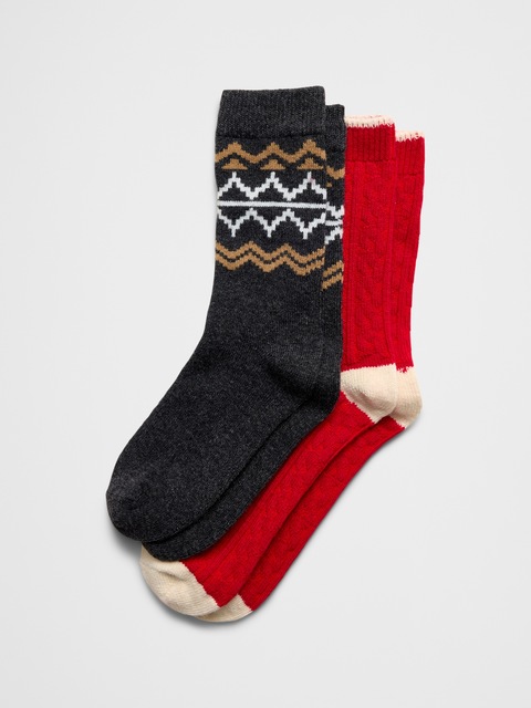 CHAUSSETTES DOUILLETTES (PAQUET DE 2)