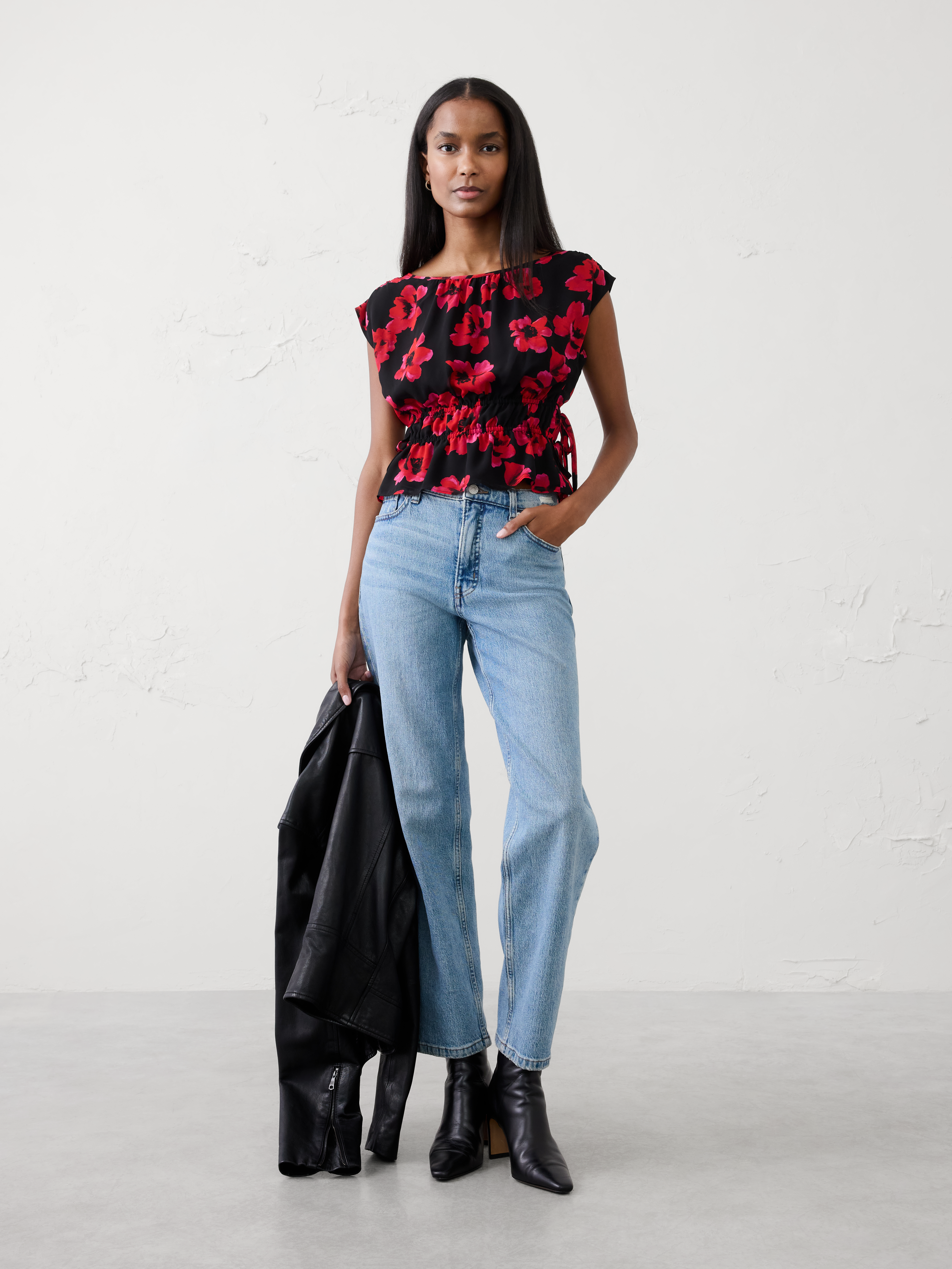 Side-Tie Top | Banana Republic Factory