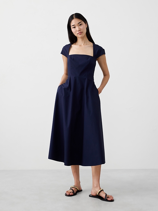 NWT BANANA REPUBLIC Eyelet Dress size Petite XS