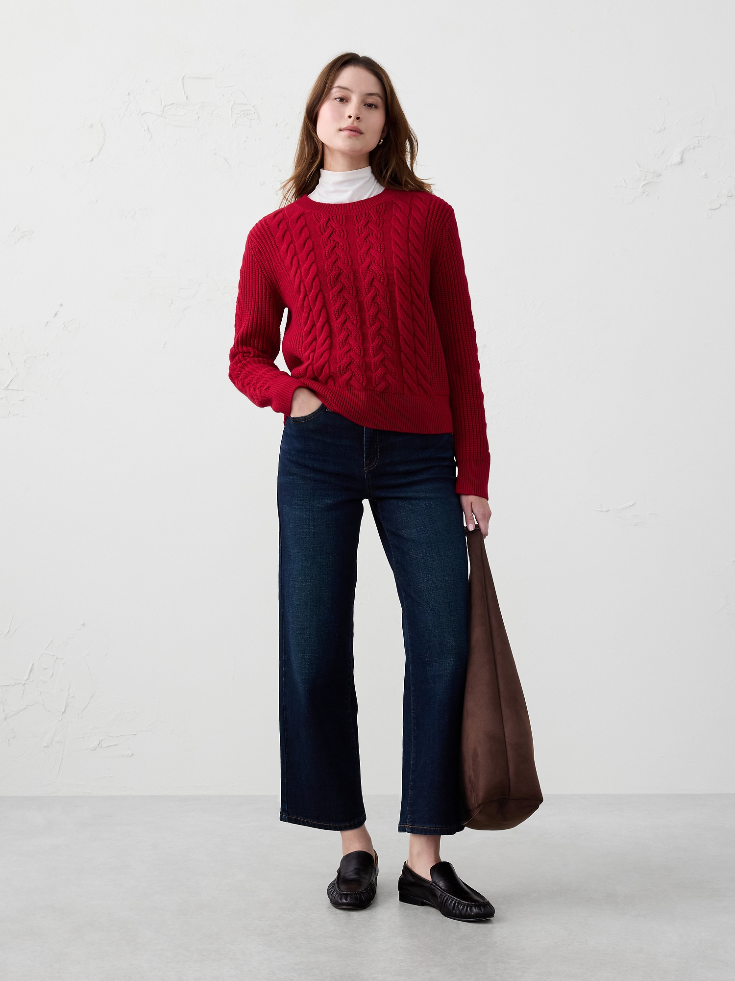 Image number 3 showing, Cable Pullover Sweater