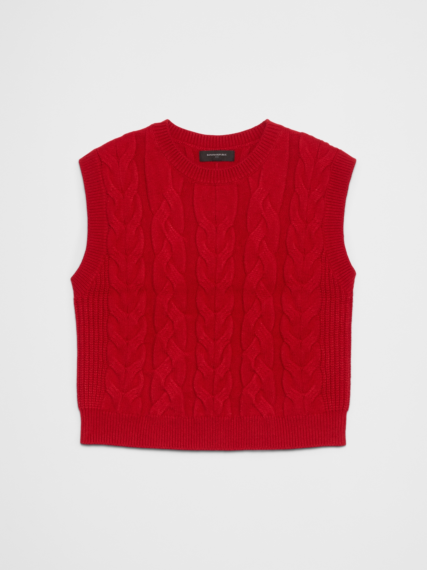 Image number 4 showing, Cable Sweater Vest