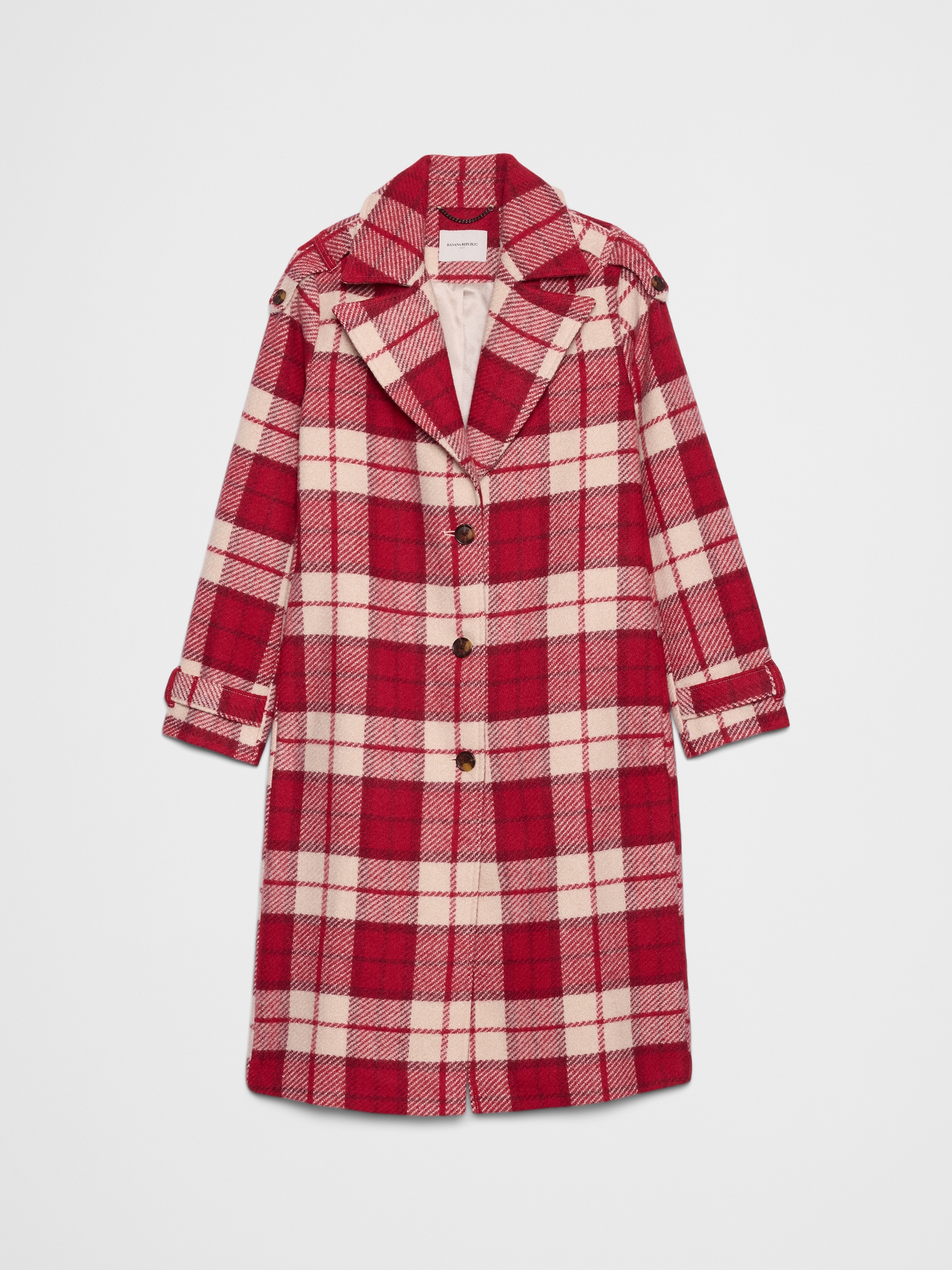 Image number 4 showing, Plaid Coat
