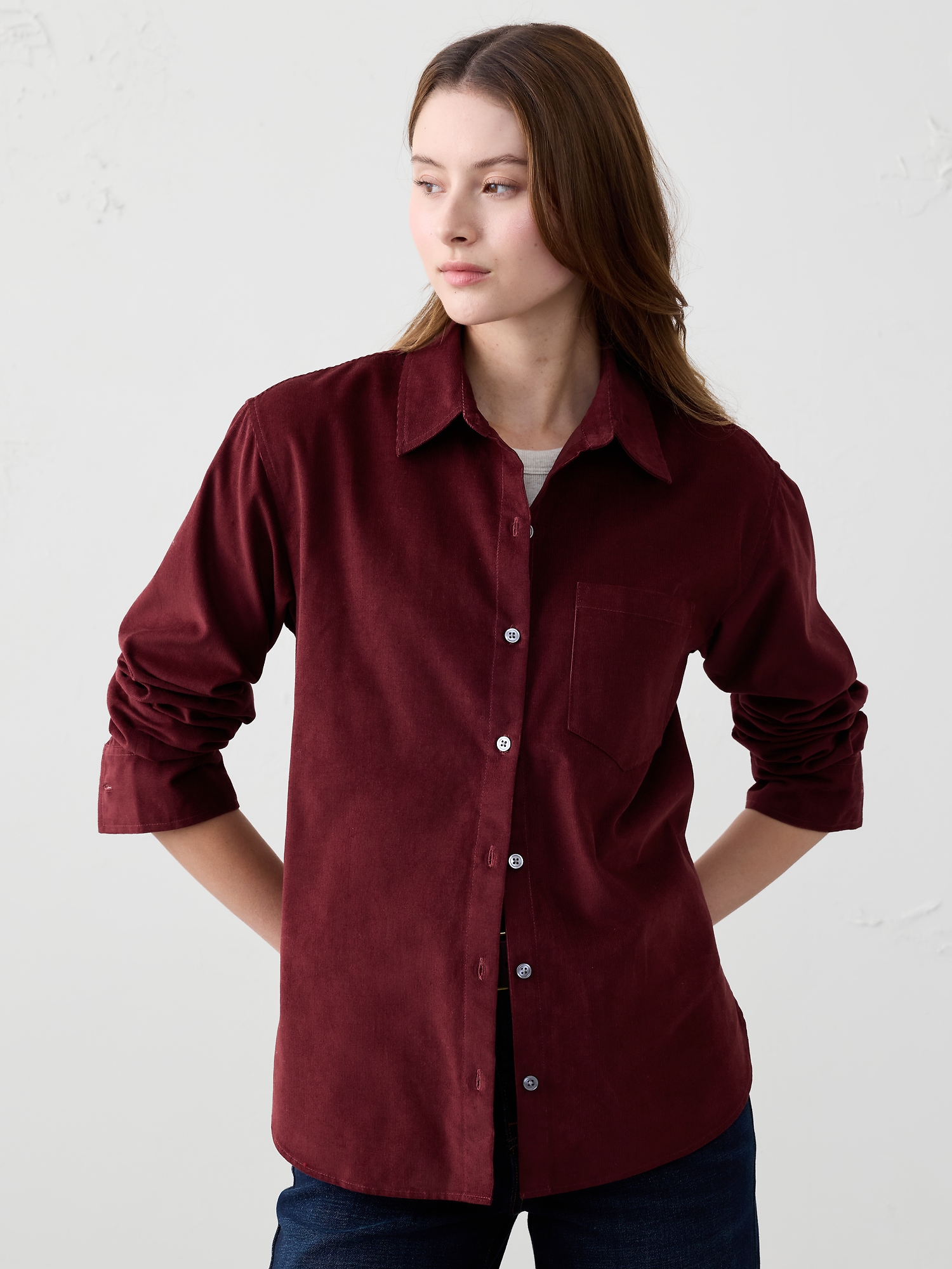Image number 1 showing, Classic Corduroy Shirt