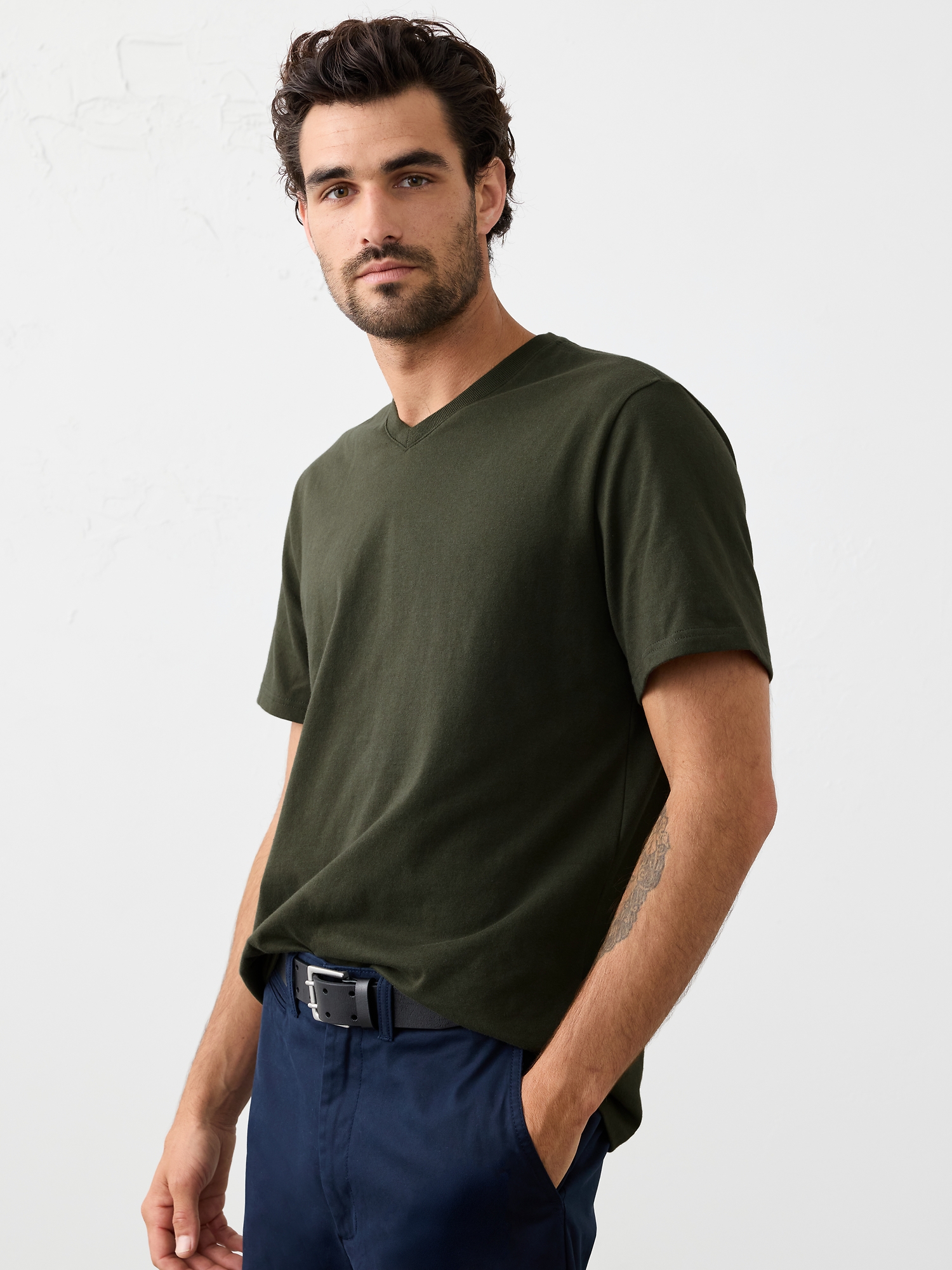 Image number 1 showing, Midweight Cotton T-Shirt