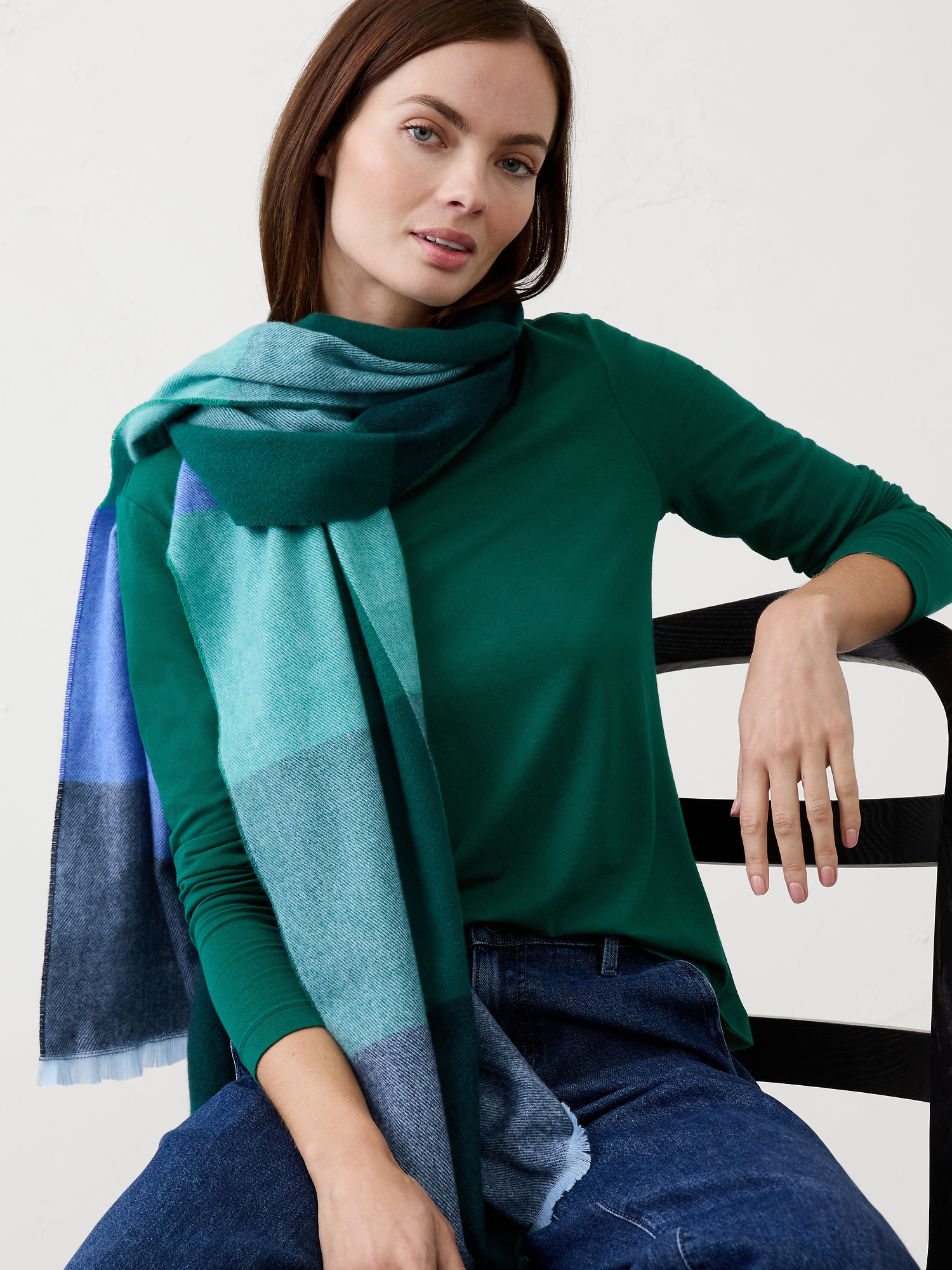 T-shirt intemporel - Vert Saphir