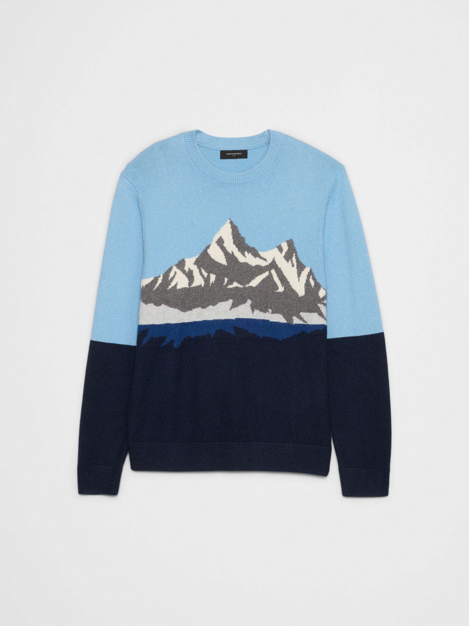 Image number 4 showing, Graphic Colorblock Sweater