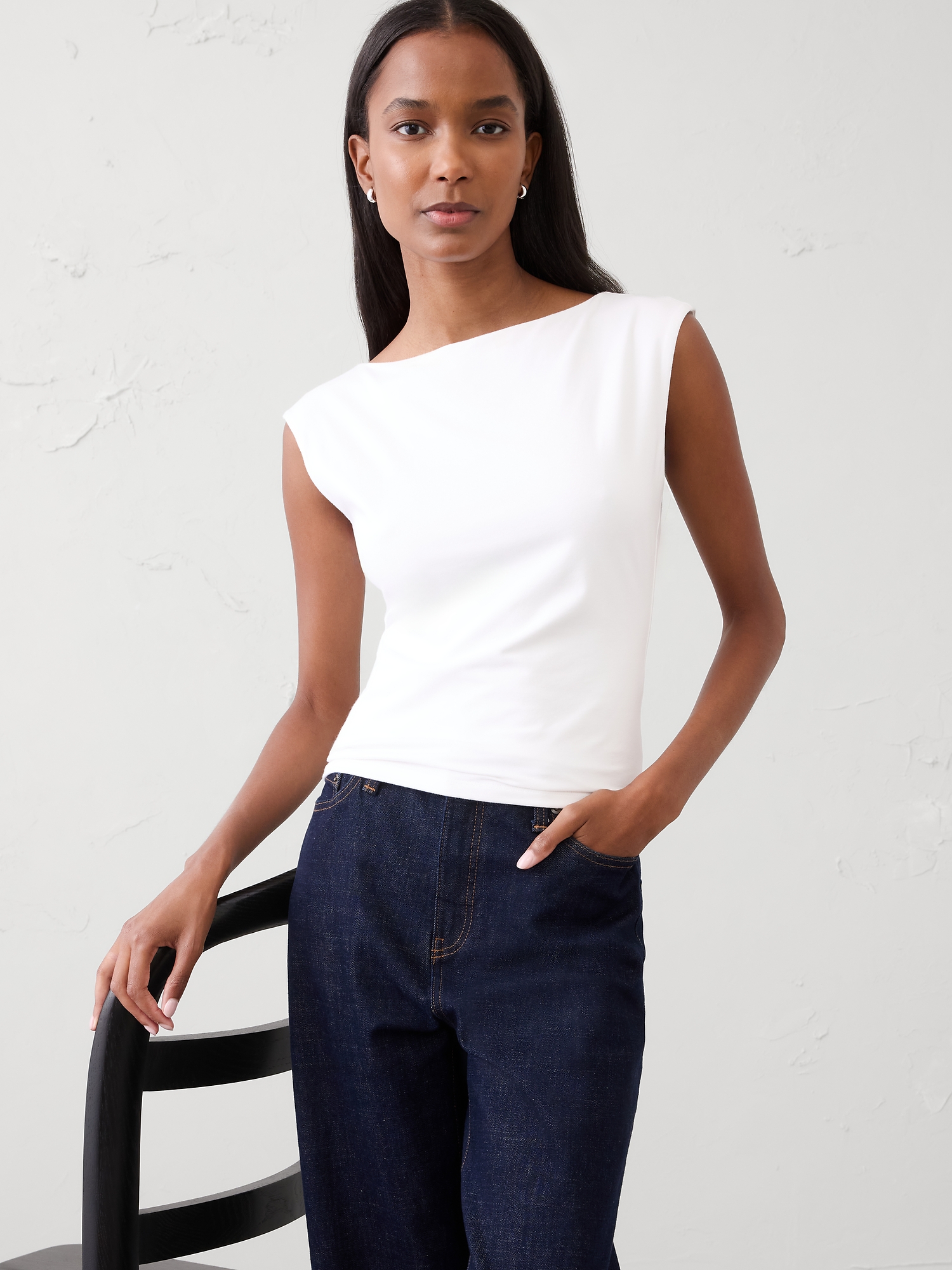 Image number 1 showing, Soft Stretch Top