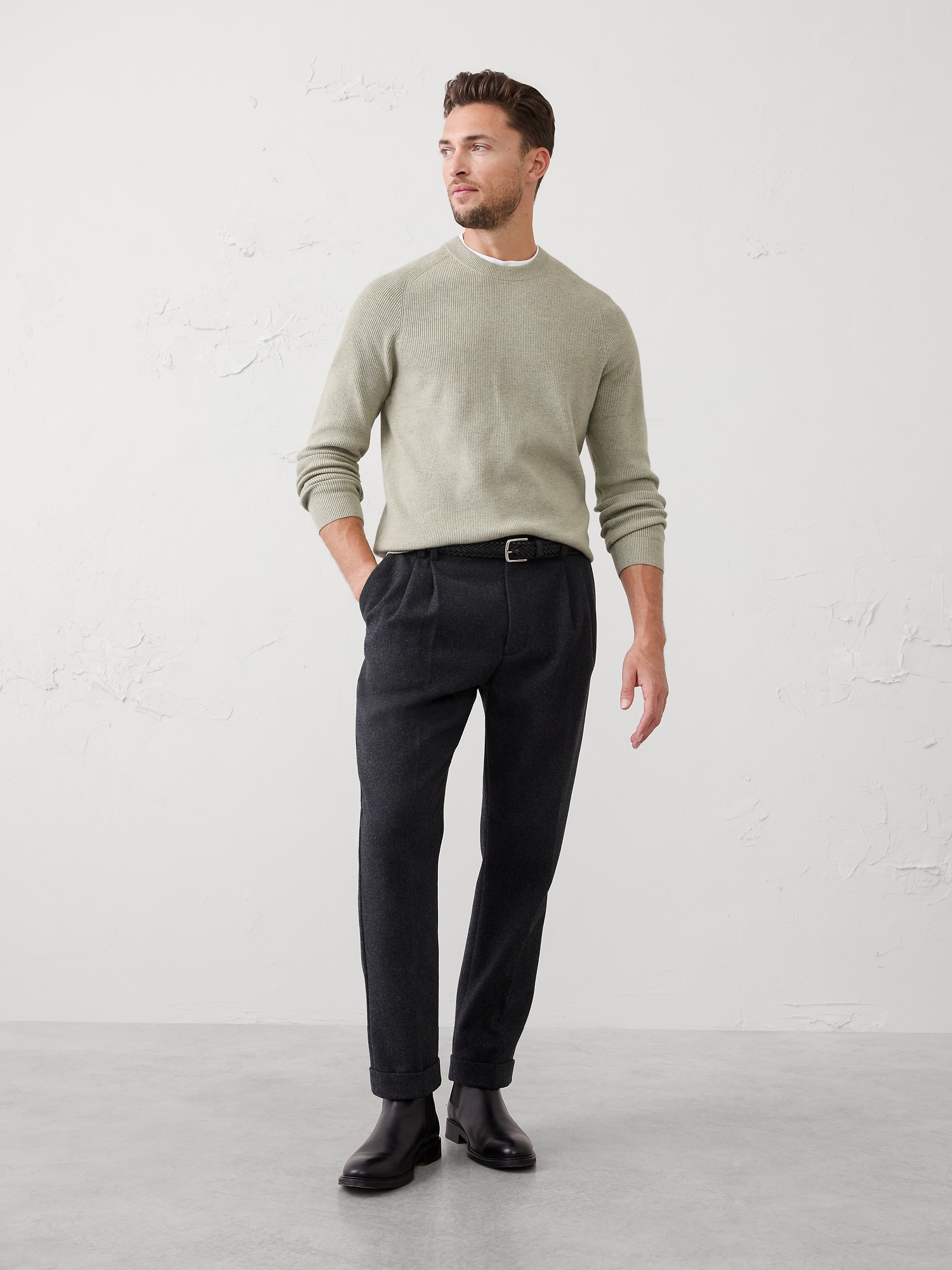 Image number 1 showing, Cloud Soft Ribbed Sweater