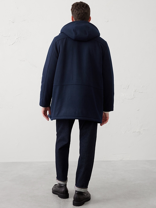 Wool-Blend Toggle Coat | Banana Republic Factory