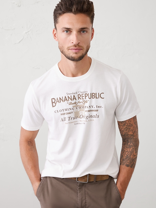 【こうすけ】 BANANA REPUBLIC Graphic T-Shirt | Banana Republic Factory
