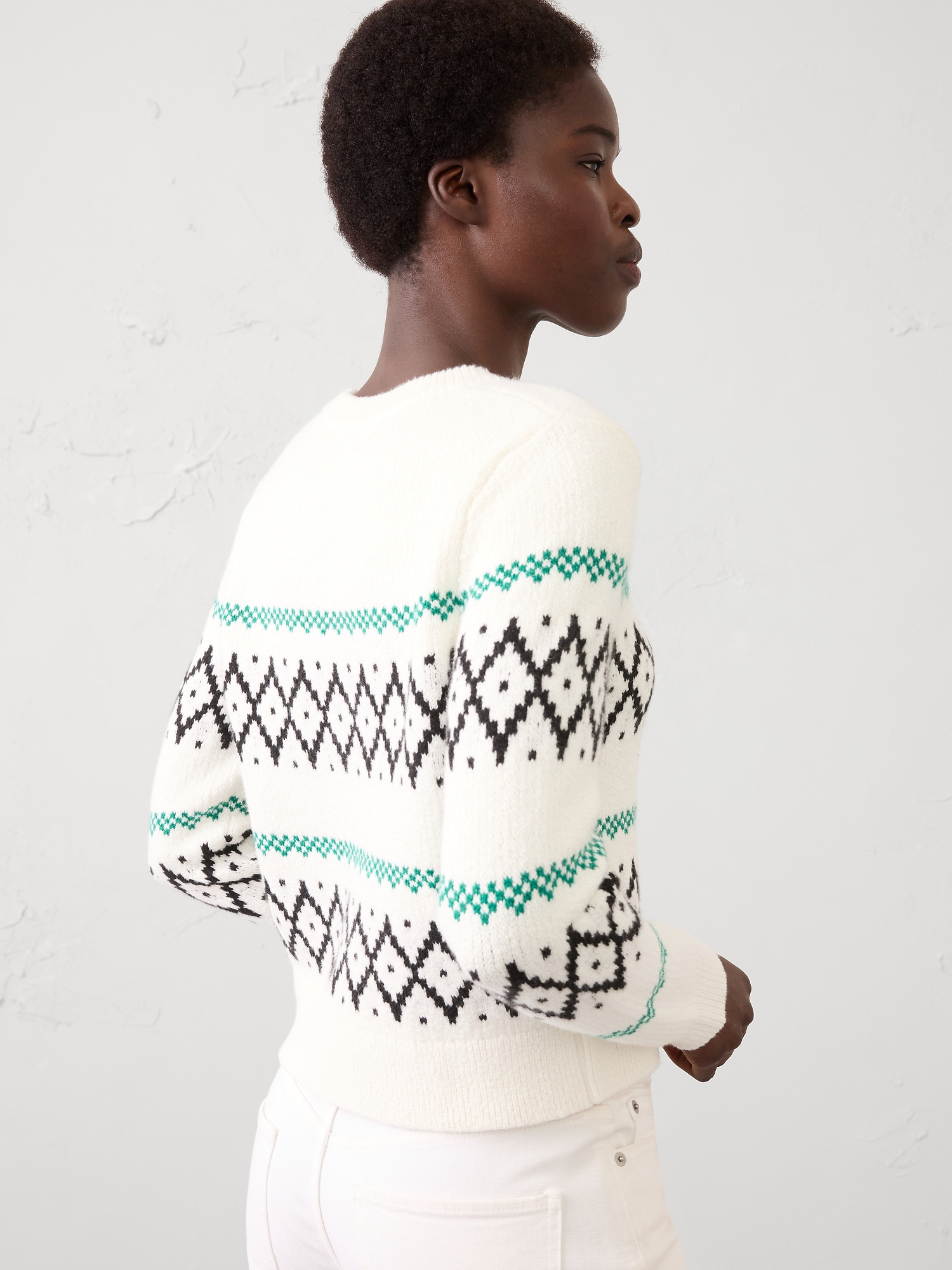 Image number 2 showing, Fair Isle Pullover Sweater