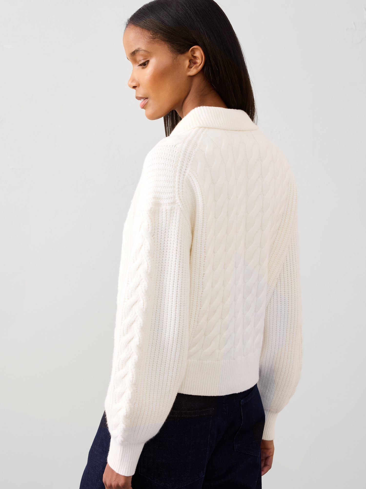 Image number 2 showing, Perfectly Soft Cable Sweater Jacket