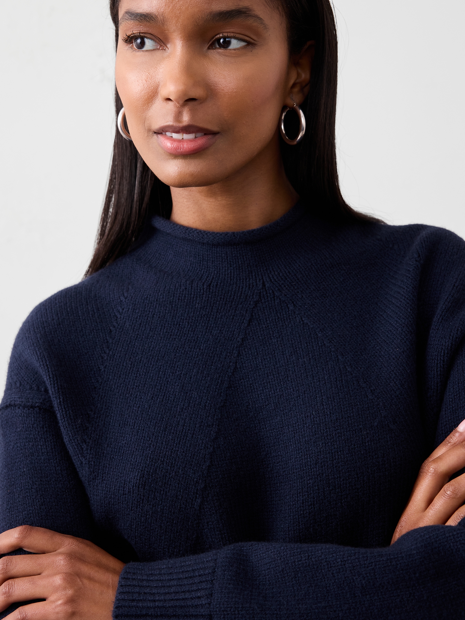 Image number 5 showing, Perfectly Soft Roll-Neck Sweater