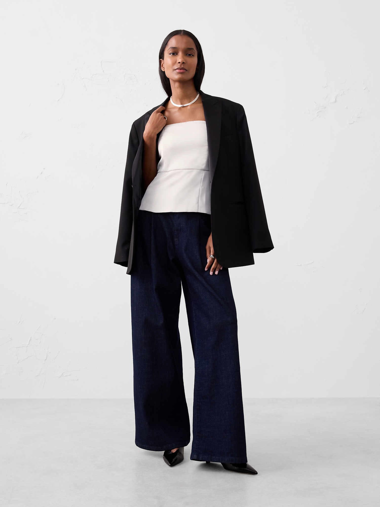 Image number 3 showing, Satin Corset Top