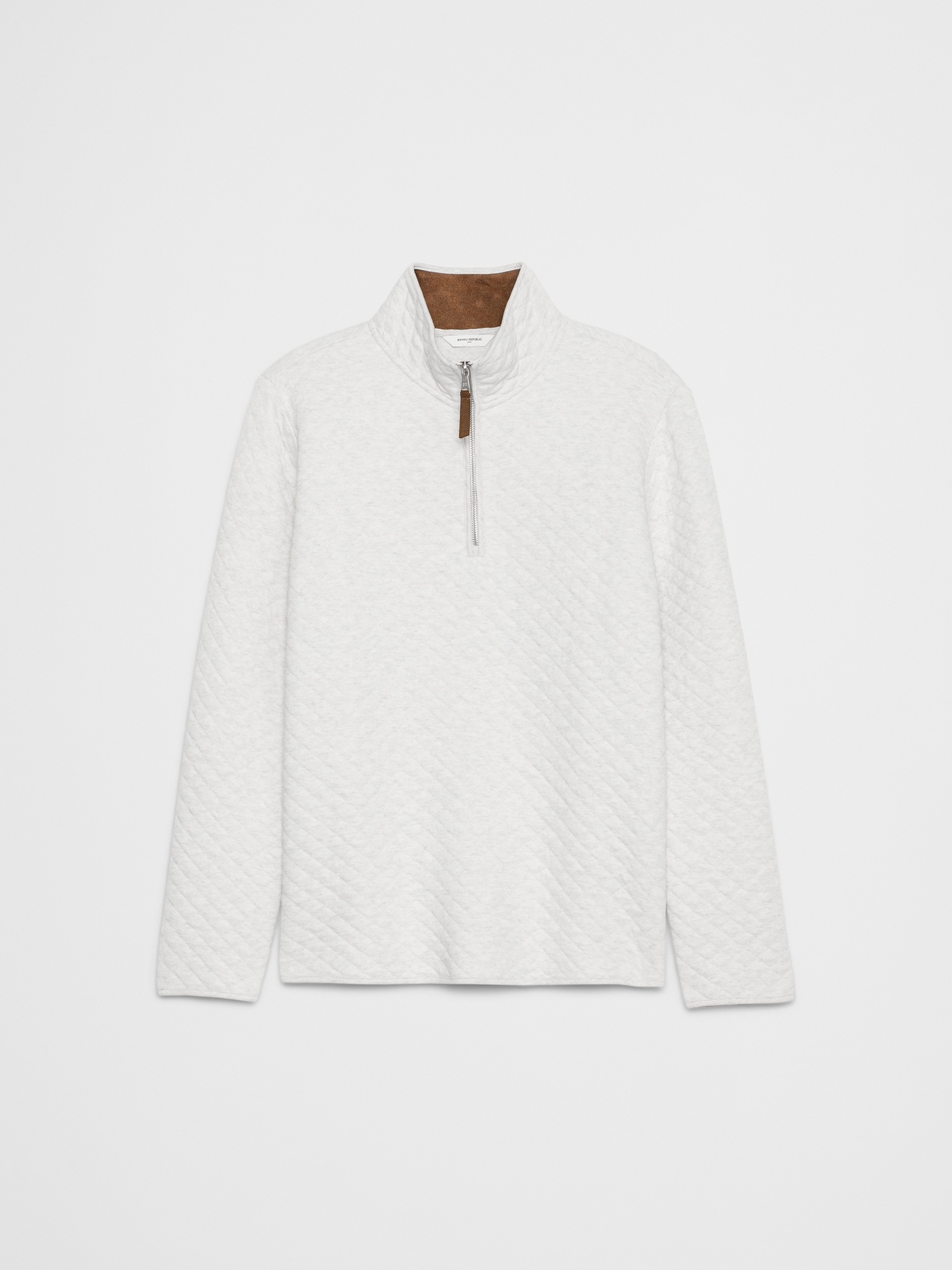 Image number 4 showing, Quilted Knit Half-Zip Pullover
