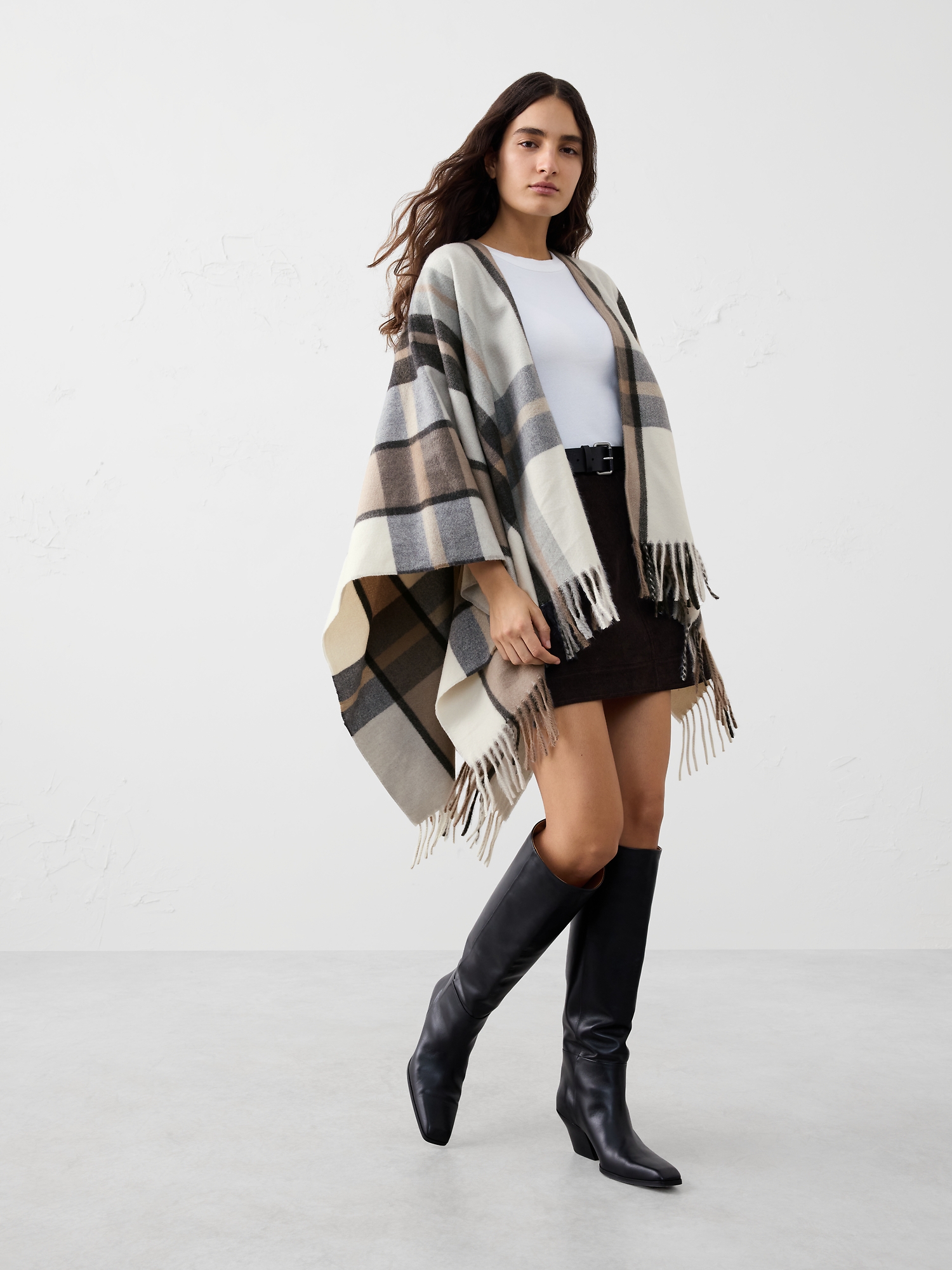 Image number 1 showing, Cozy Poncho