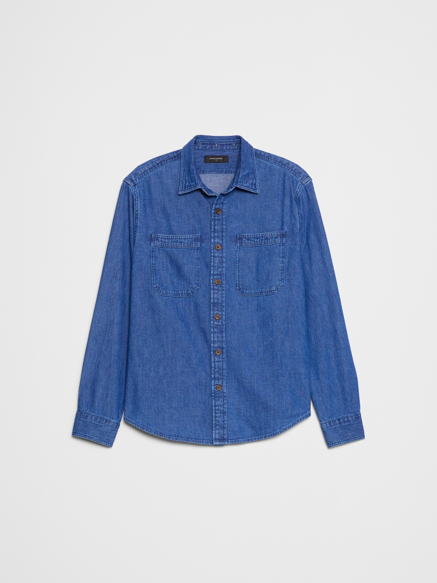 Image number 4 showing, Standard-Fit Heritage Denim Shirt