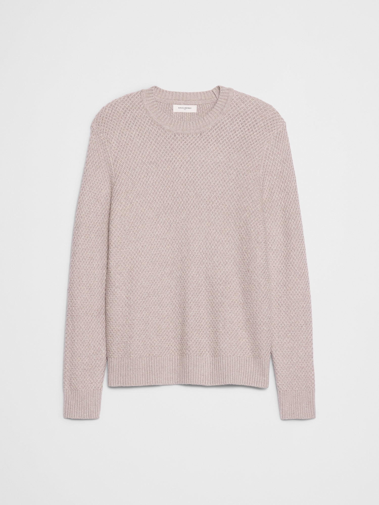 Cozy Textured Sweater - Oatmeal