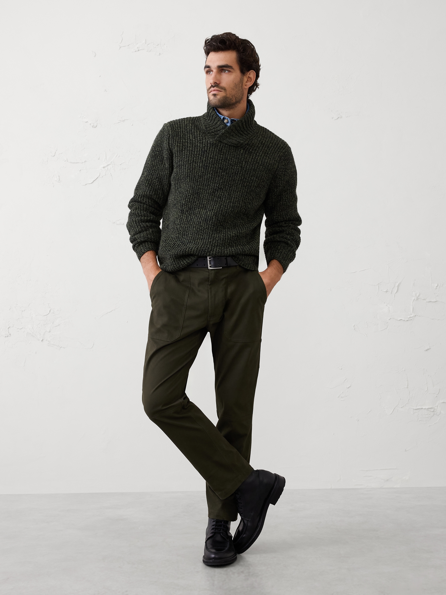 Image number 2 showing, Smooth Leather Moc Toe Boot