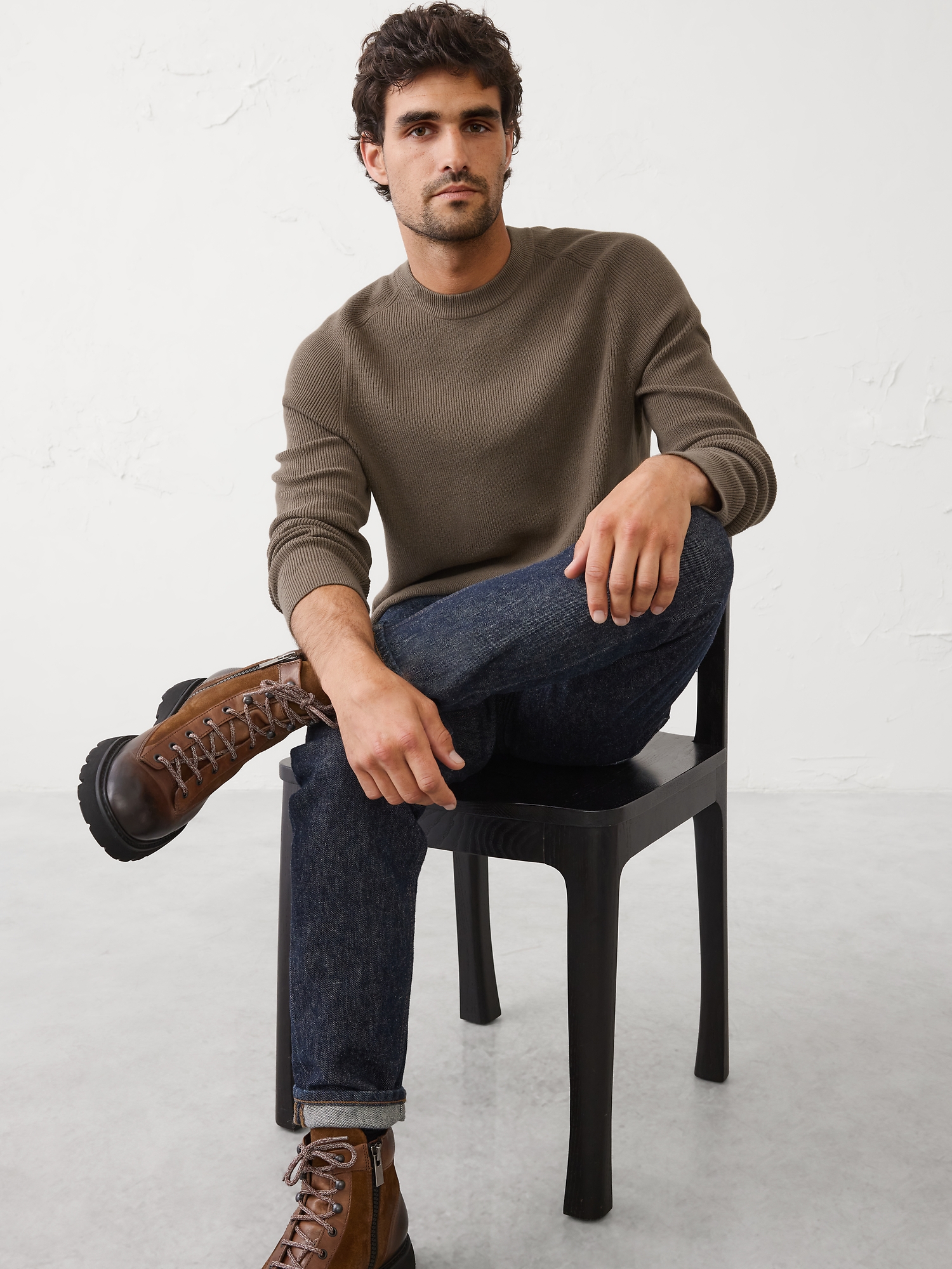 CHANDAIL CÔTELÉ DOUX NUAGE