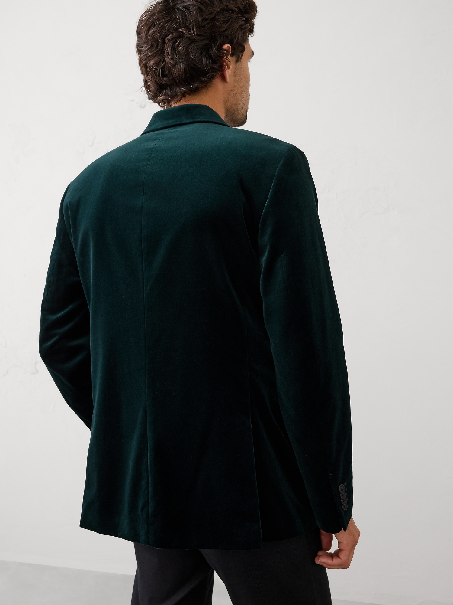 L'image numéro 2 présente Veste en velours à coupe cintrée