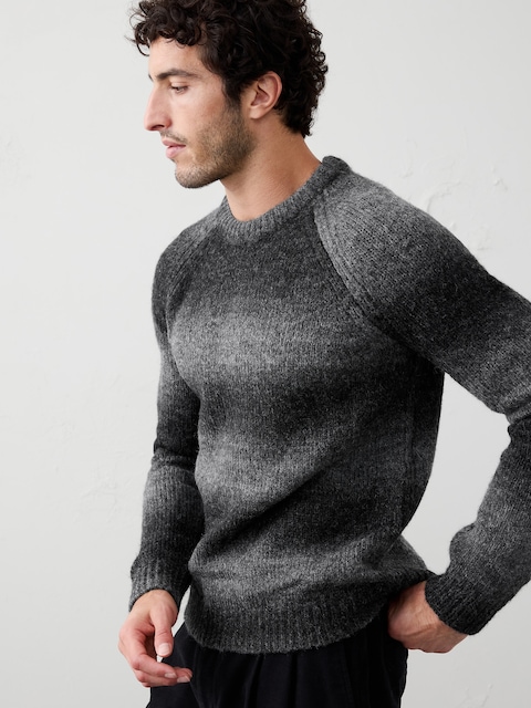 Fuzzy Ombre Sweater
