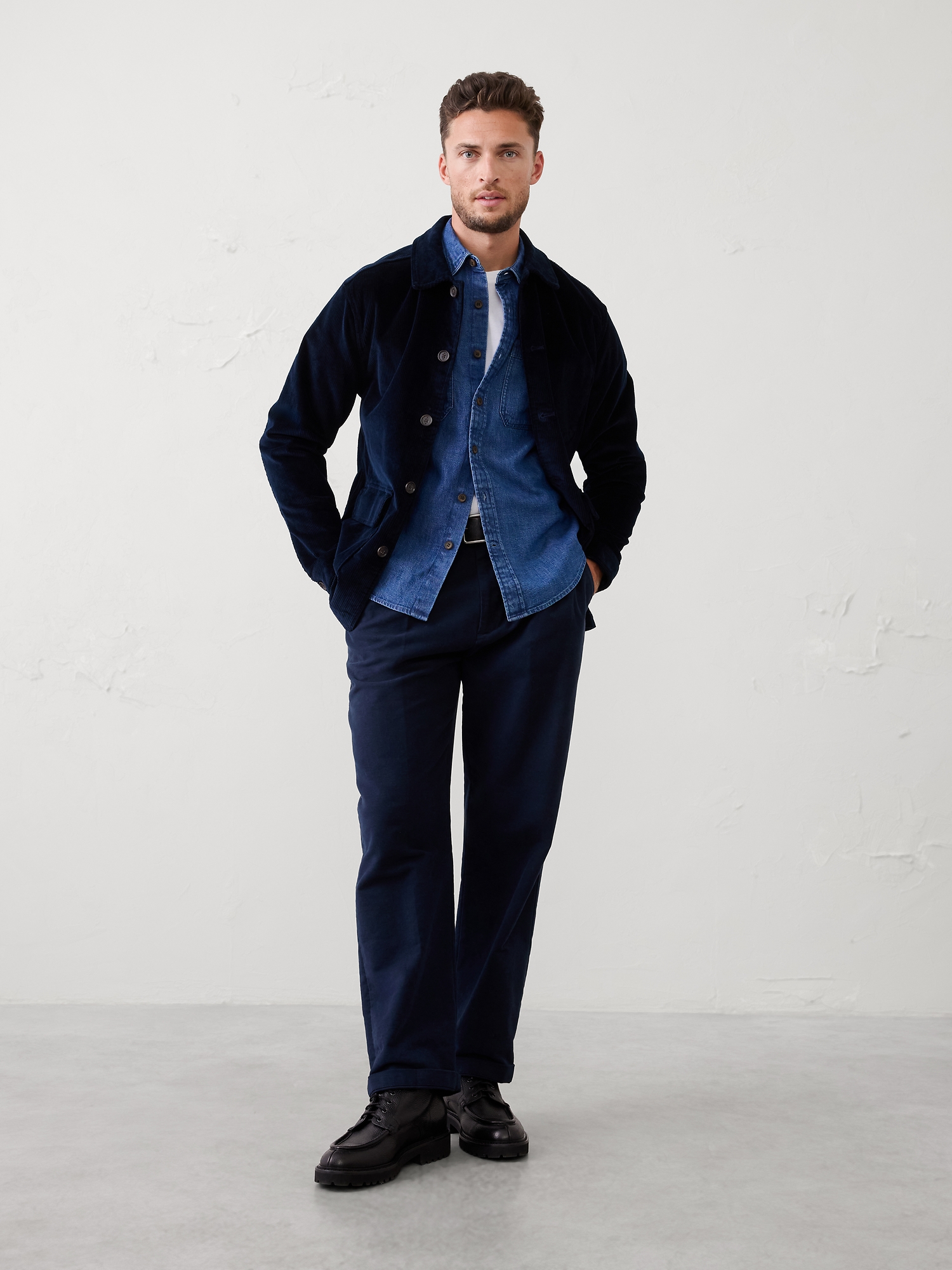 Image number 3 showing, Standard-Fit Heritage Denim Shirt