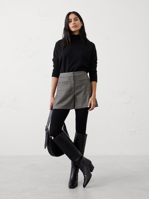 High-Rise Trouser Short